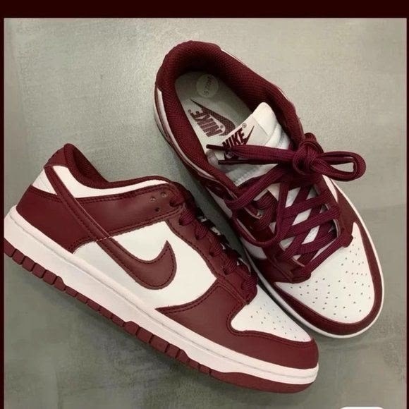 nike dunk low 'bordeaux',nike dunk low,бордовые найки,nike dunk low team red,кроссовки