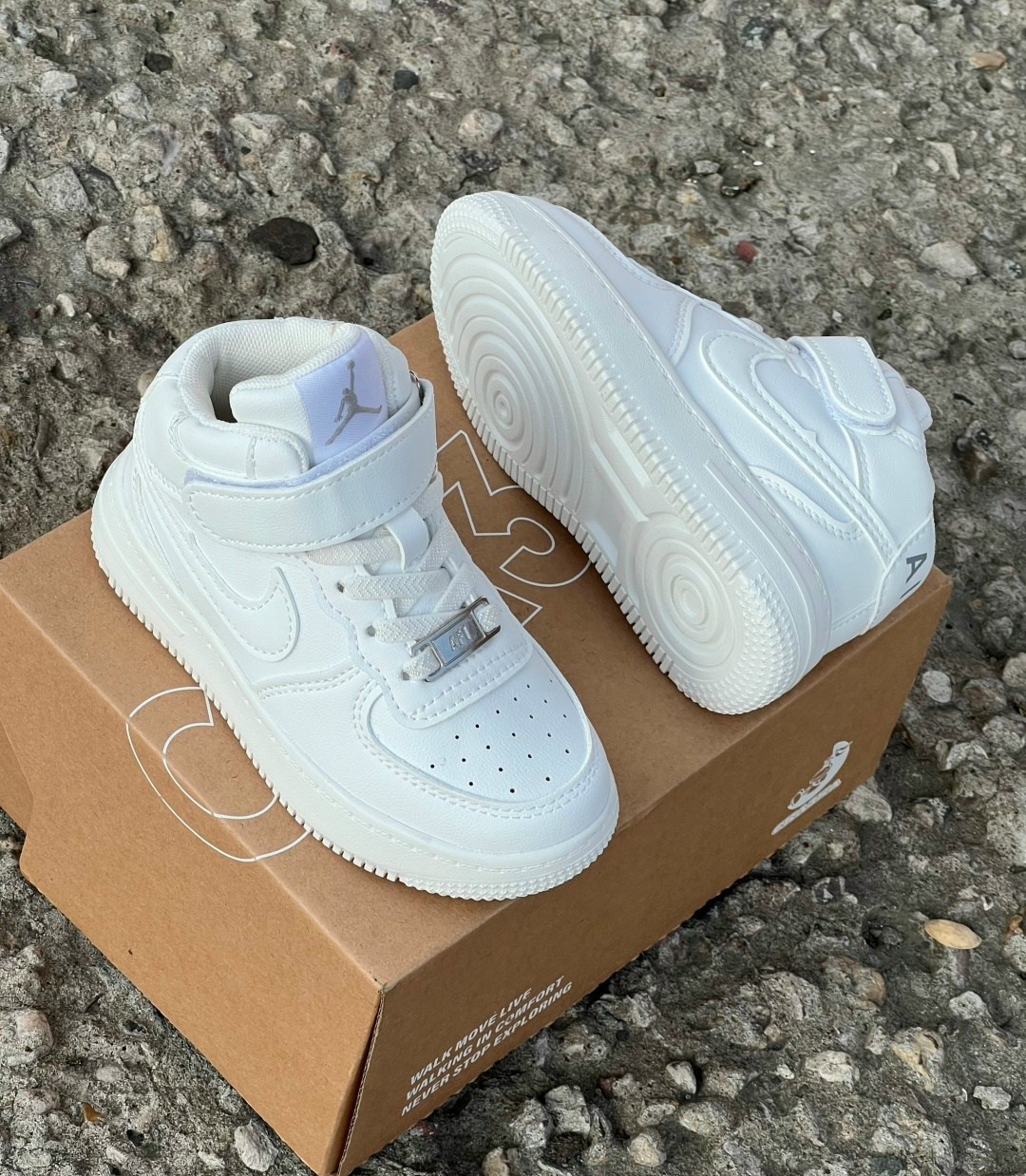 кроссовки,кроссовки мальчику,nike air force 1 mid,кроссовки детская,кеды найк детские белые
