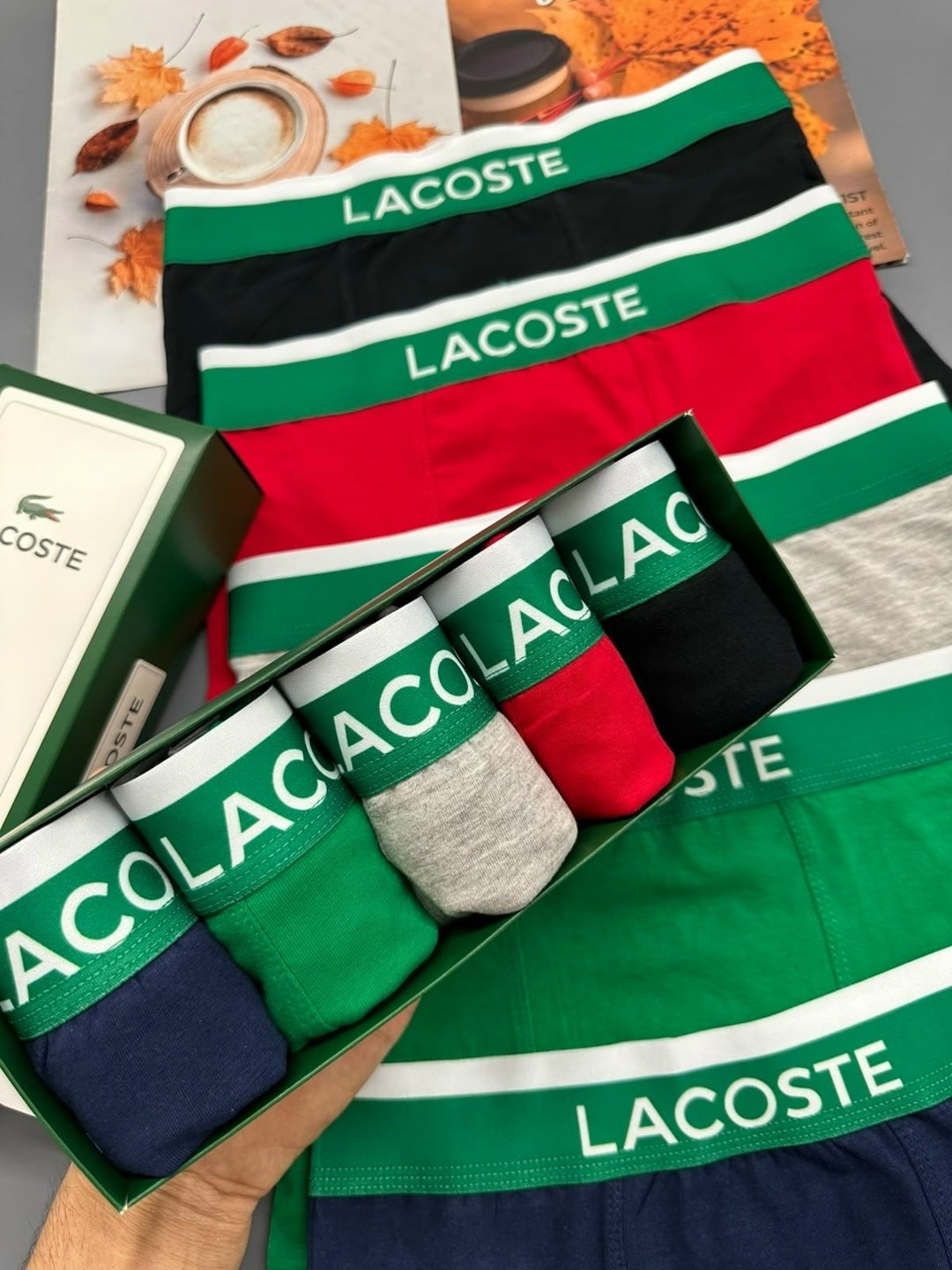 набор трусов lacoste,трусы мужские lacoste,комплект трусов боксеры lacoste,комплект трусов мужских lacoste lac3 в ассортименте 52-54,трусы lacoste