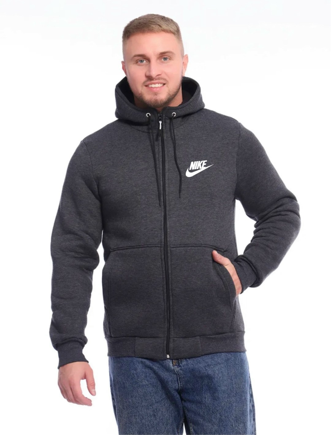 мужская толстовка,nike swoosh hoodie белая,толстовка белая,толстовка с капюшоном,толстовка тонкая