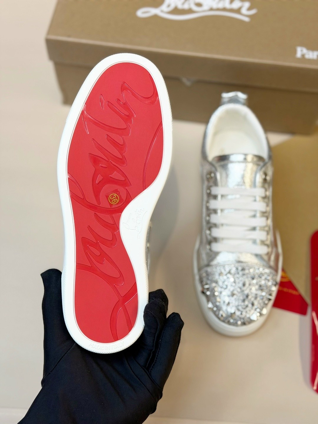кроссовки christian louboutin,,обуви,спортивная ,повседневная