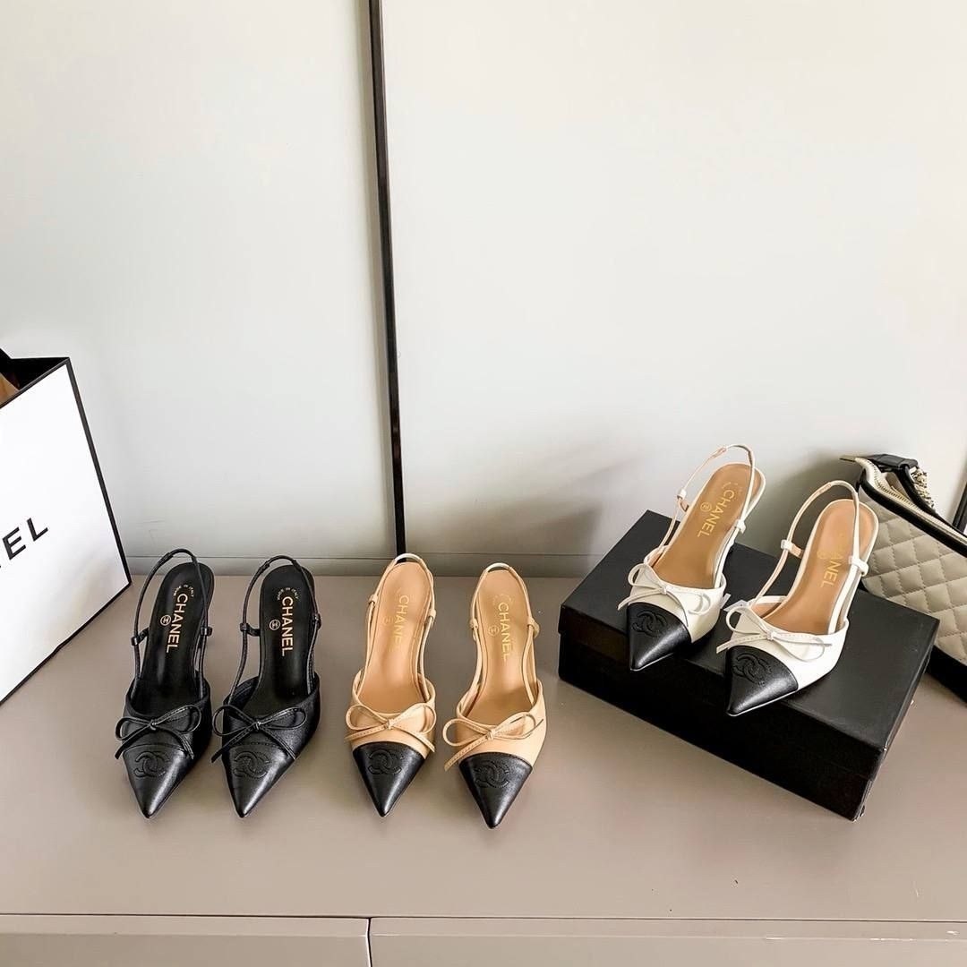 босоножки шанель бежевые,туфли chanel,босоножки chanel,босоножки шанель,черно бежевые туфли шанель