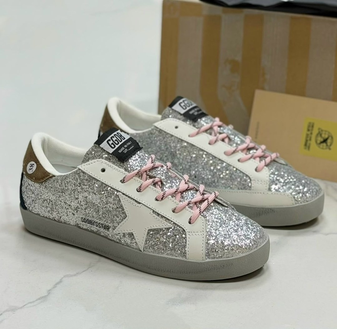 ,golden goose кеды,golden goose кеды блестящие,golden goose кеды glitter,кеды golden goose hi star glitter low-top