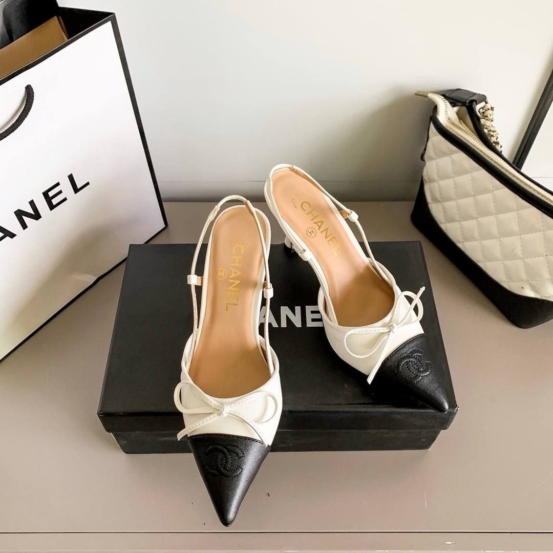 босоножки шанель бежевые,туфли chanel,босоножки chanel,босоножки шанель,черно бежевые туфли шанель