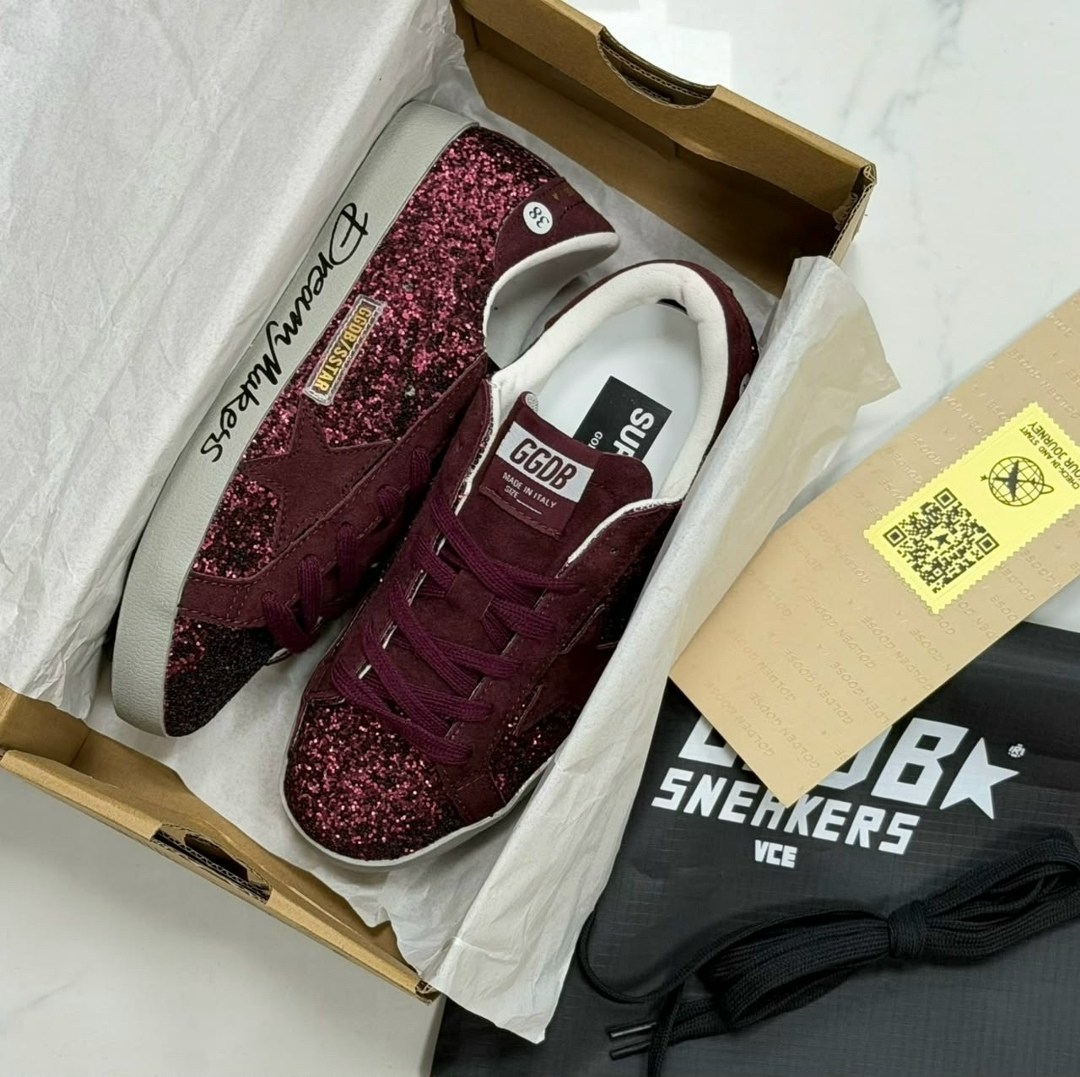 ,golden goose кеды,golden goose кеды блестящие,golden goose кеды glitter,кеды golden goose hi star glitter low-top