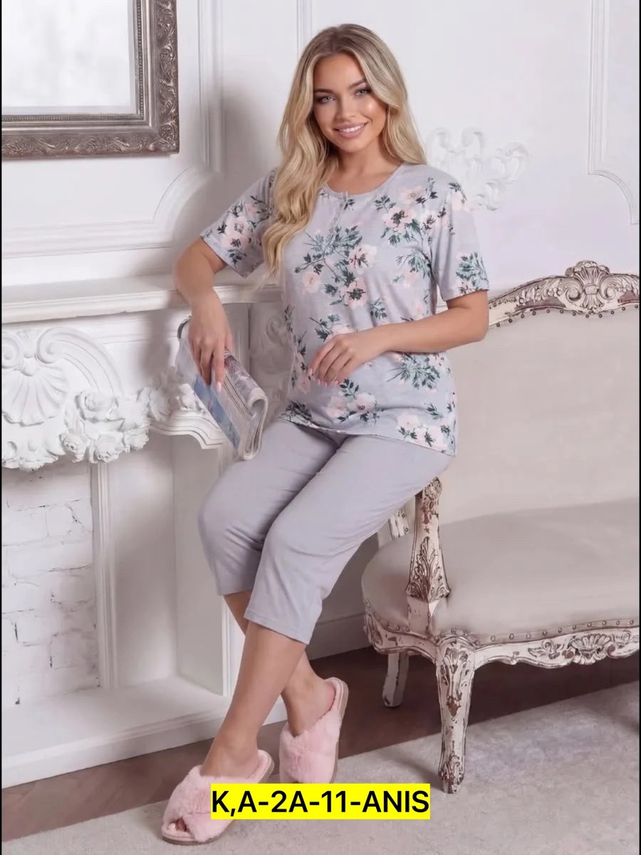 пижама женская,комплект пижама,пижама домашний костюм,пижама с бриджами,пижама женская комплект