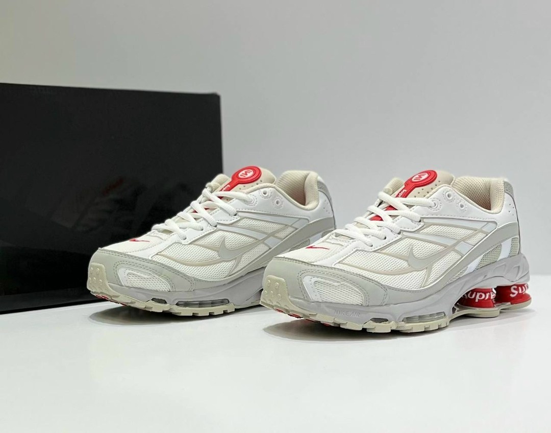 кроссовки supreme x nike shox ride 2,supreme x nike shox ride 2,кроссовки supreme x nike shox ride 2 sp белые,supreme nike shox ride 2,кроссовки nike - x supreme shox ride 2 sp «white»