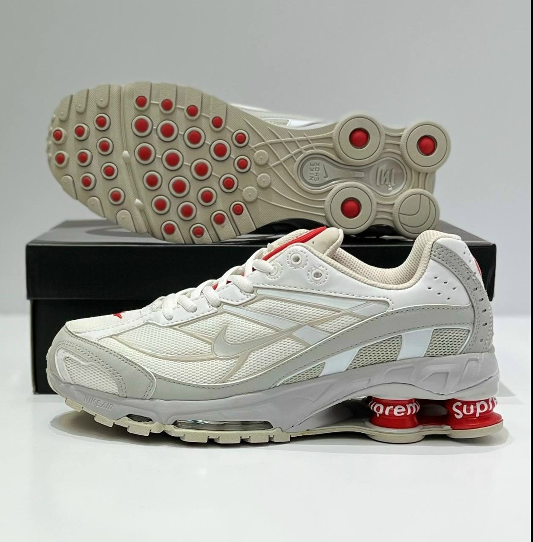 кроссовки supreme x nike shox ride 2,supreme x nike shox ride 2,кроссовки supreme x nike shox ride 2 sp белые,supreme nike shox ride 2,кроссовки nike - x supreme shox ride 2 sp «white»