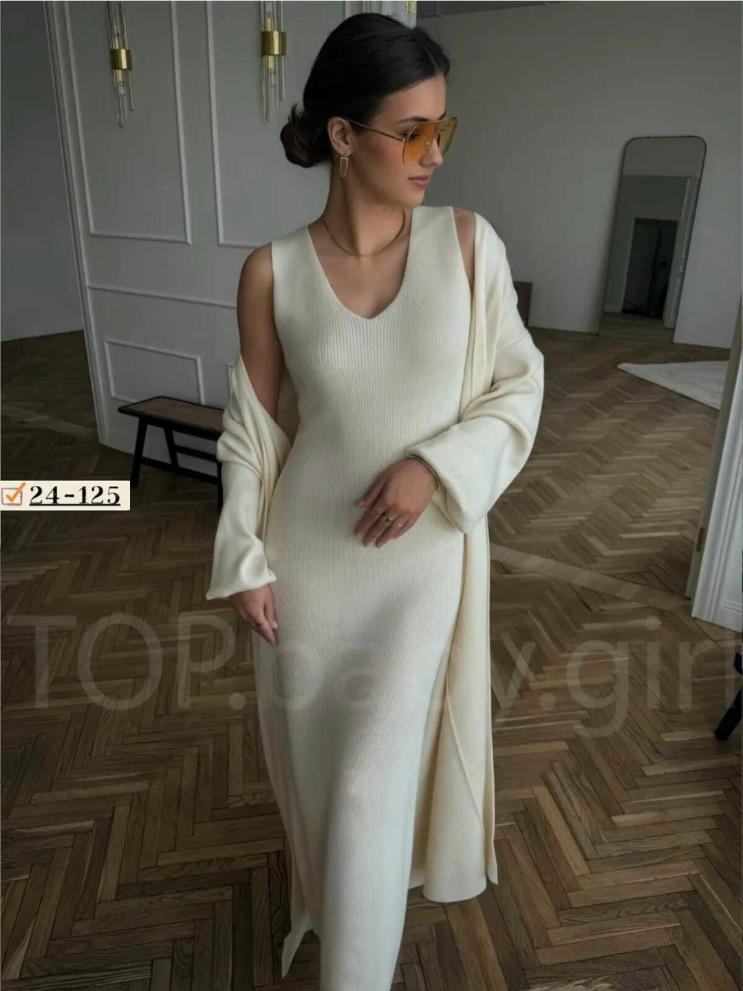 трикотажная двойка (платье + кардиган) в стиле ysl,платье женское+ кардиган,платье лапша с кардиганом,платье + кардиган,костюм платье кардиган