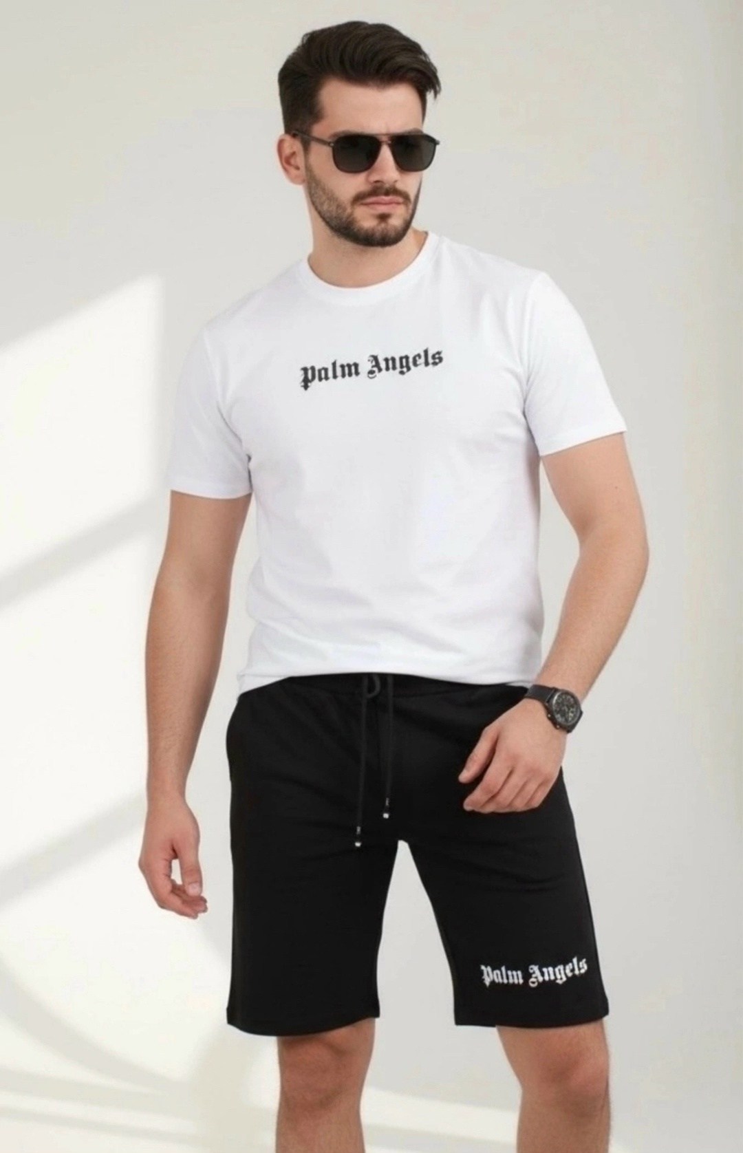 футболка palm angels,футболка мужская palm angels,костюм palm angels мужской,футболки белые,мужской футболка