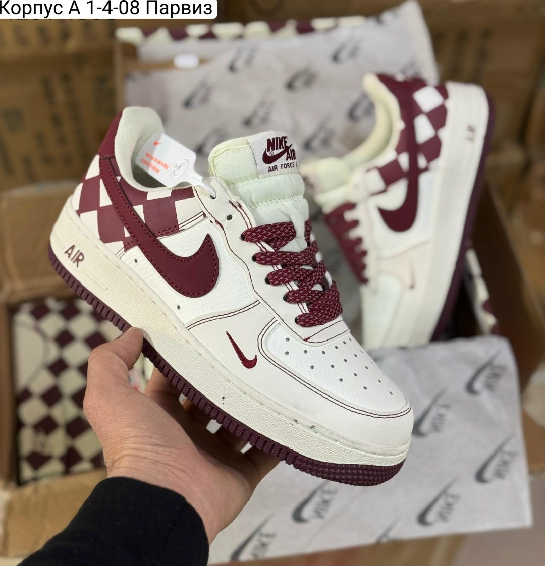 кроссовки,кроссовки женские,кросcовки nike air force 1,бордовые кроссовки женские,кроссовки женские nike