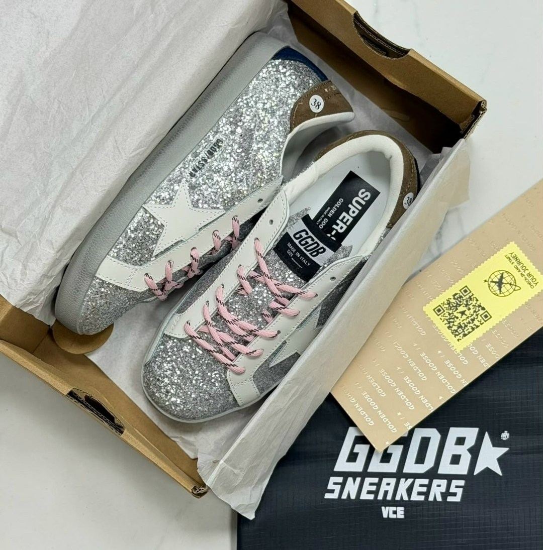 ,golden goose кеды,golden goose кеды блестящие,golden goose кеды glitter,кеды golden goose hi star glitter low-top