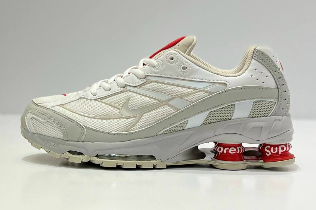 кроссовки supreme x nike shox ride 2,supreme x nike shox ride 2,кроссовки supreme x nike shox ride 2 sp белые,supreme nike shox ride 2,кроссовки nike - x supreme shox ride 2 sp «white»