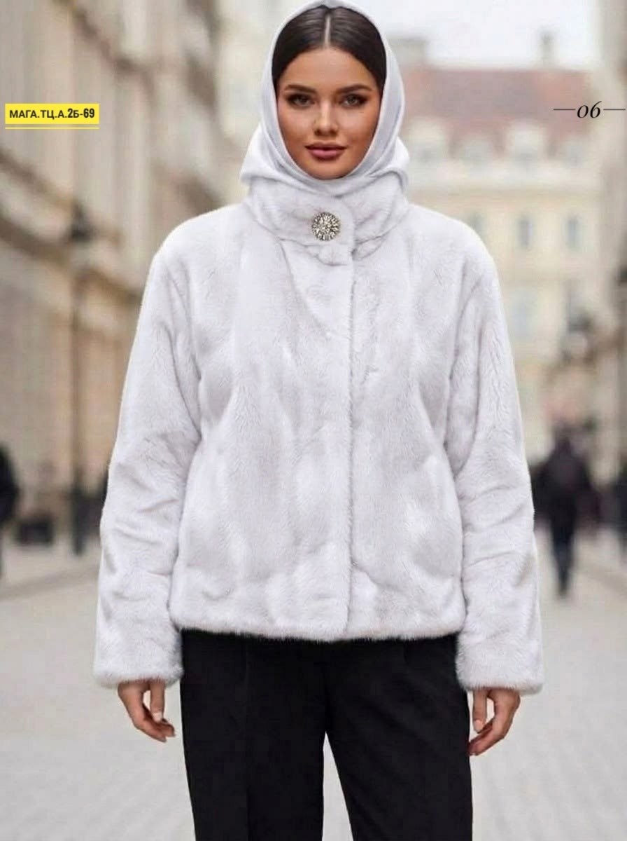 шуба искусственная женская,шуба искусственная под норку little lady boutique,полушубок женский с капюшоном,шуба искусственная с капюшоном под норку,норковая шуба