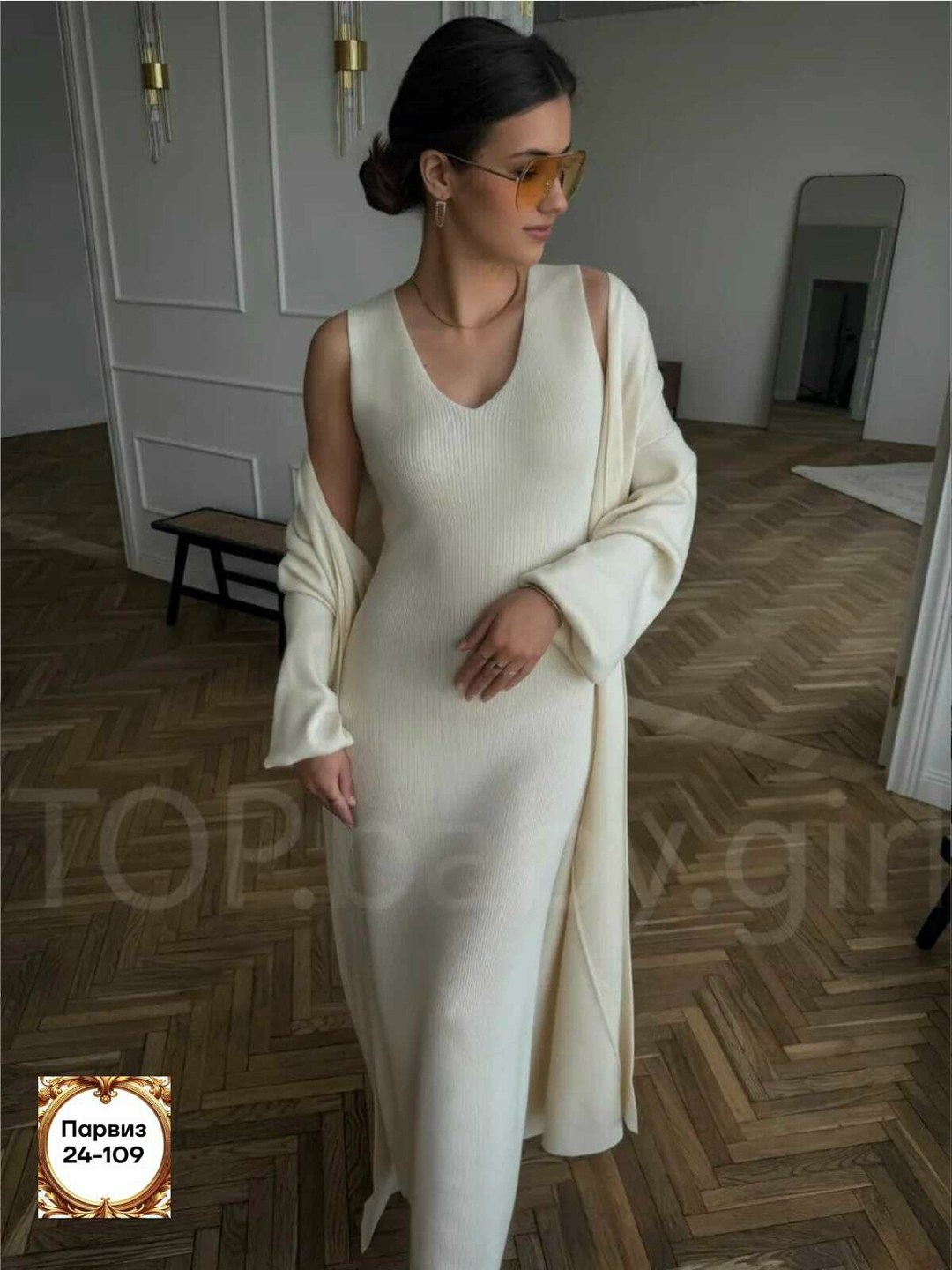 трикотажная двойка (платье + кардиган) в стиле ysl,платье женское+ кардиган,платье лапша с кардиганом,костюм платье кардиган,платье + кардиган
