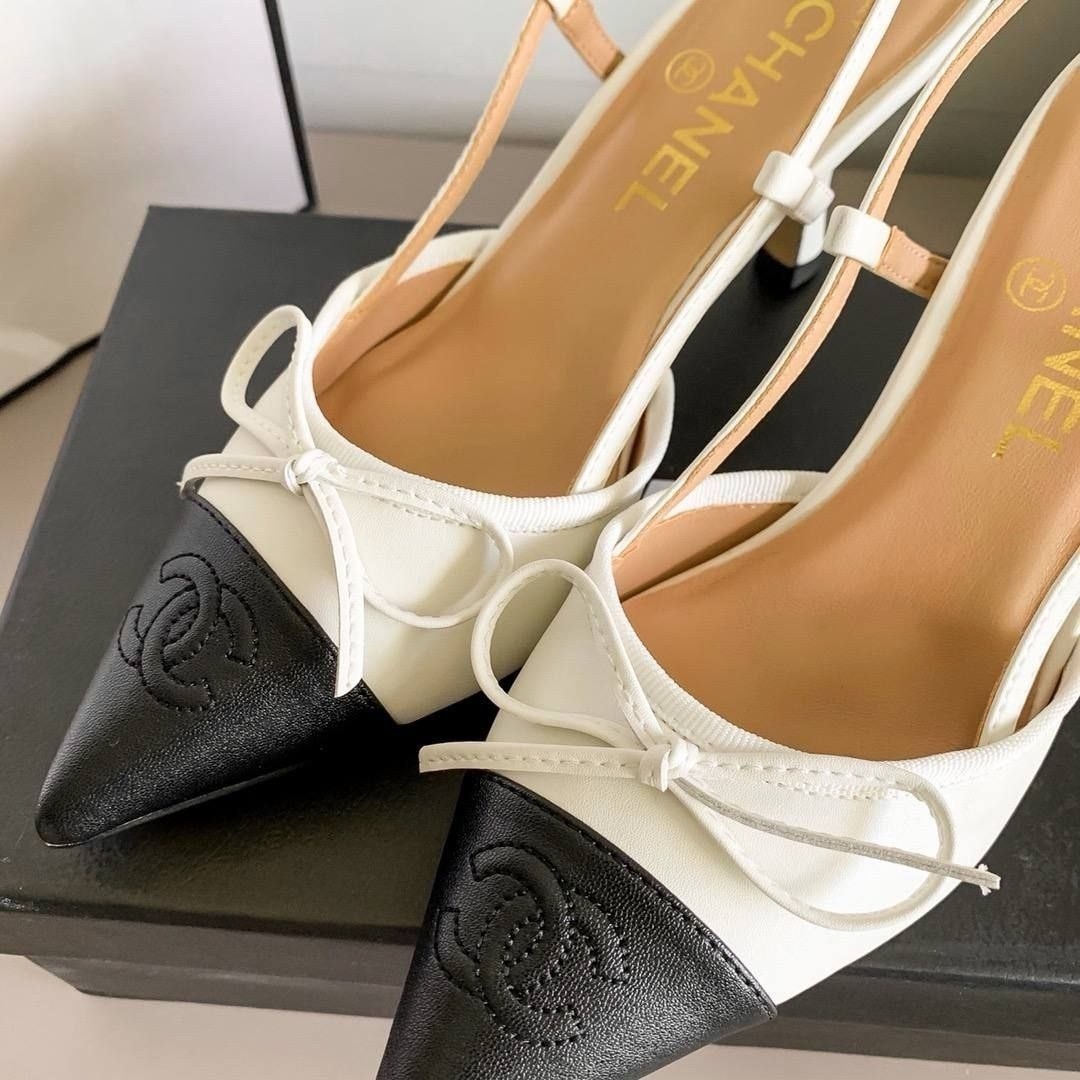 босоножки шанель бежевые,туфли chanel,босоножки chanel,босоножки шанель,черно бежевые туфли шанель