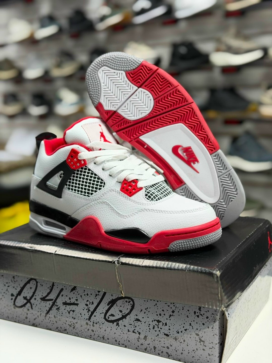 nike air jordan 4 retro,nike air jordan 4 retro white green aq3816-163,air jordan 4,баскетбольная ,nike air jordan 4