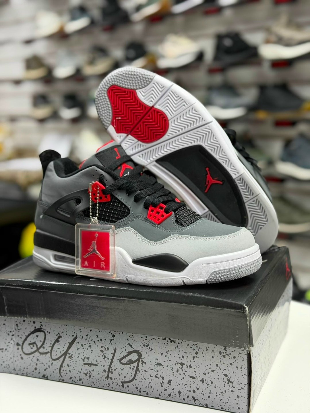 nike air jordan 4 retro,nike air jordan 4 retro white green aq3816-163,air jordan 4,баскетбольная ,nike air jordan 4