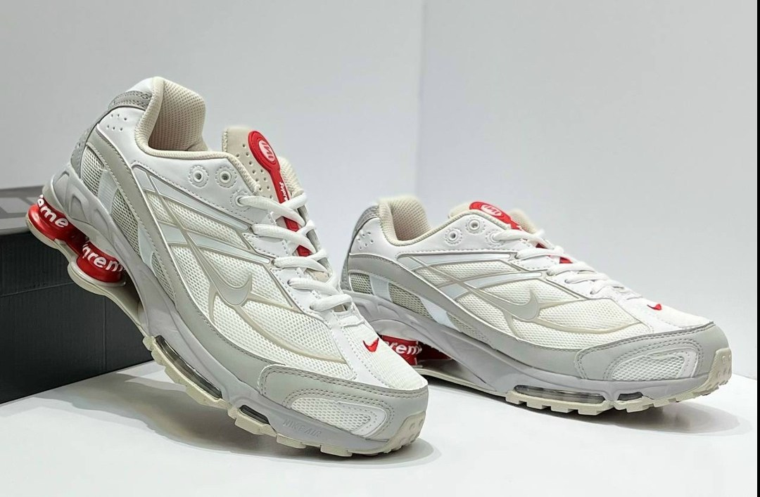 кроссовки supreme x nike shox ride 2,supreme x nike shox ride 2,кроссовки supreme x nike shox ride 2 sp белые,supreme nike shox ride 2,кроссовки nike - x supreme shox ride 2 sp «white»
