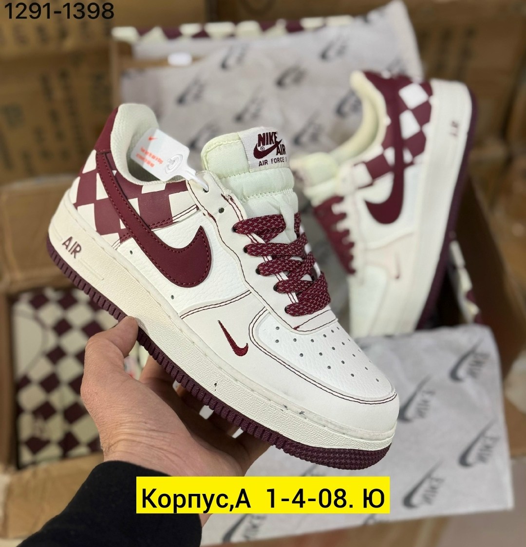 кроссовки,кросcовки nike air force 1,nike air force 1 07 lv 8,nike air force 1 low,бордовые кроссовки женские