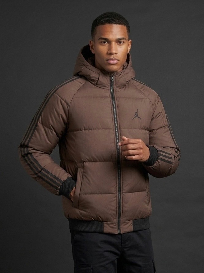 куртка jordan brooklyn puffer jacket черный,куртка jordan,jordan essentials statement куртка,пуховик jordan,джордан куртка