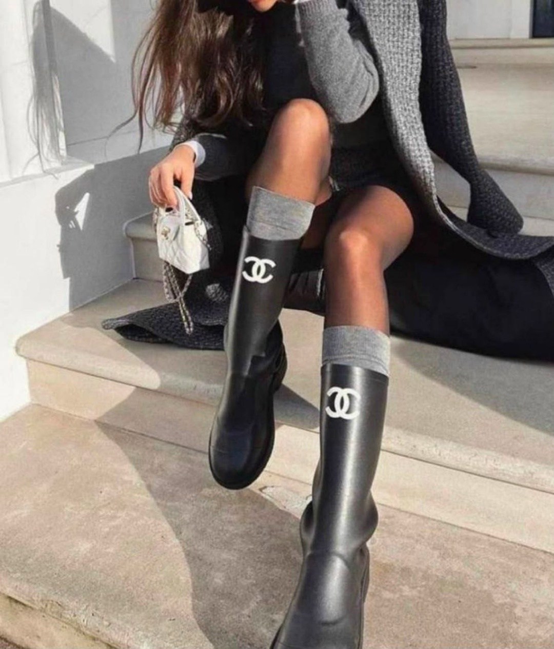 резиновые сапоги chanel,резиновые сапоги шанель,резиновые сапоги,сапоги chanel,сапоги резиновые женские chanel