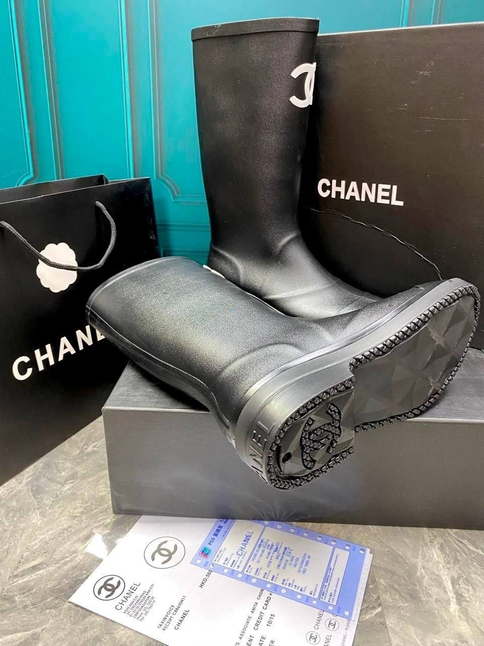 резиновые сапоги chanel,резиновые сапоги шанель,резиновые сапоги,сапоги chanel,сапоги резиновые женские chanel