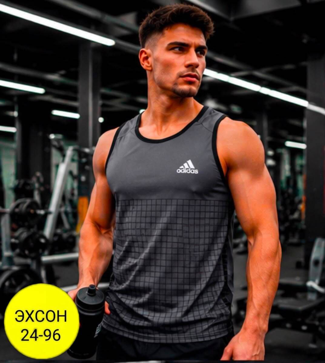 майка мужская спортивная,adidas performance,майка мужская adidas,adidas men's heathered tank top,спортивная майка