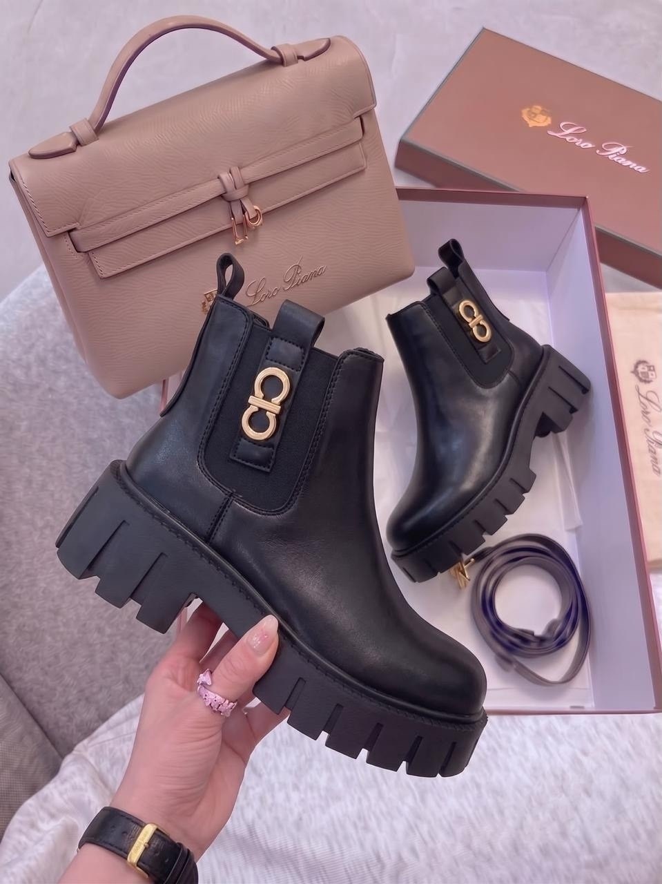 ,женские ботинки,женская ,ботинки прада,ботинки челси prada женские