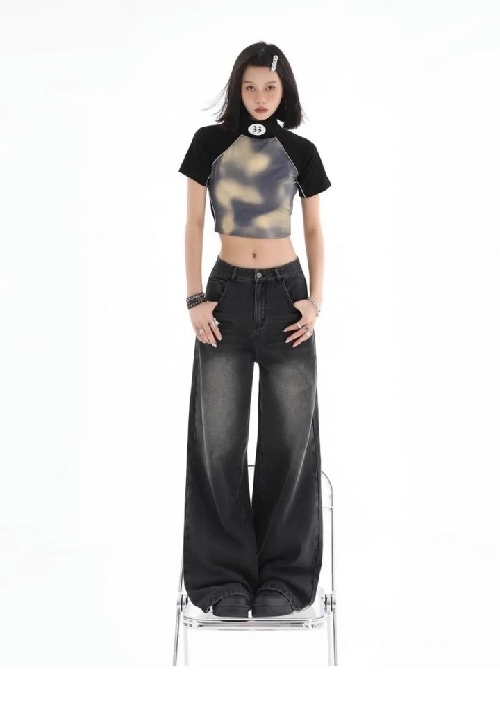 baggy fit джинсы женские,свободные повседневные широкие джинсы в стиле ретро для женщин,широкие джинсы,черные джинсы широкие,широкие джинсы багги baggy jeans y2k