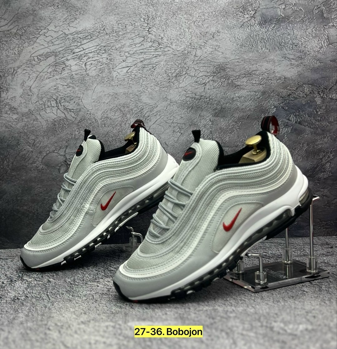 кроссовки nike air max 97,кроссовки мужские nike air max 97,nike air max 97 silver bullet,кроссовки,nike air max 97