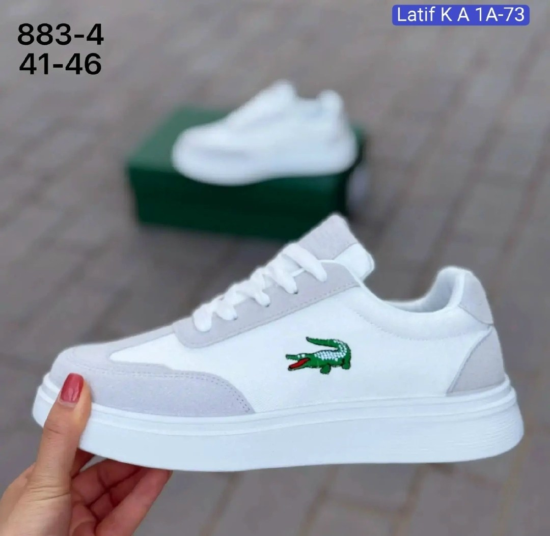 ,кроссовки lacoste,кроссовки мужские lacoste,белые кроссовки,модные кроссовки
