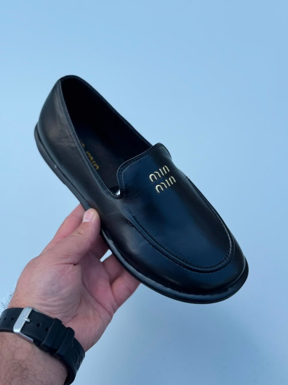 лоферы miu miu,,лоферы миу миу,женские лоферы,туфли miu miu кожаные лоферы