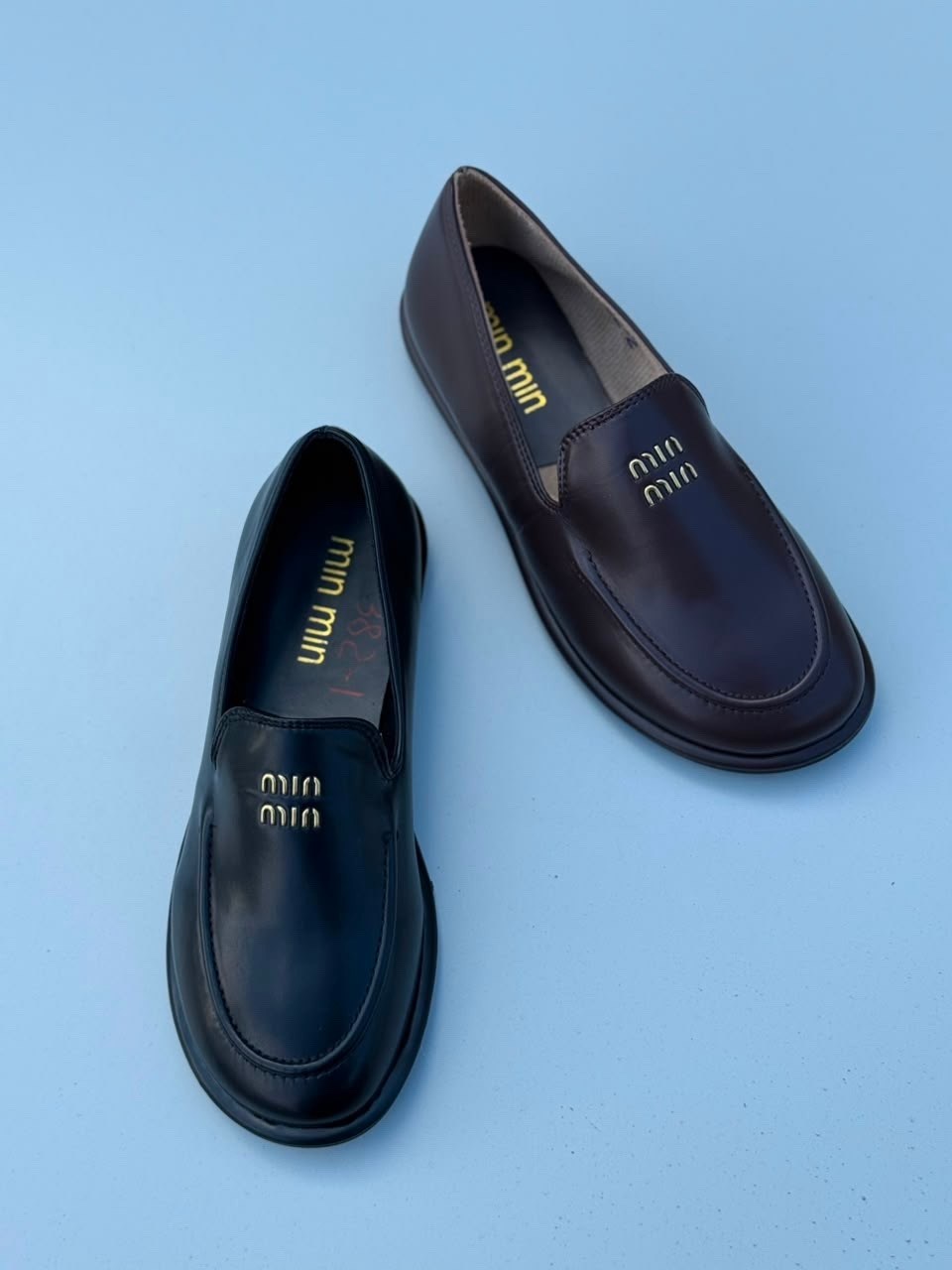 лоферы miu miu,,лоферы миу миу,женские лоферы,туфли miu miu кожаные лоферы