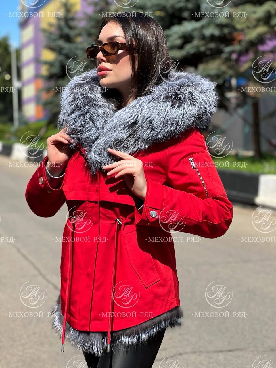парка меховая,парка с мехом,женская парка с мехом,зимняя женская парка с мехом,парка с натуральным мехом