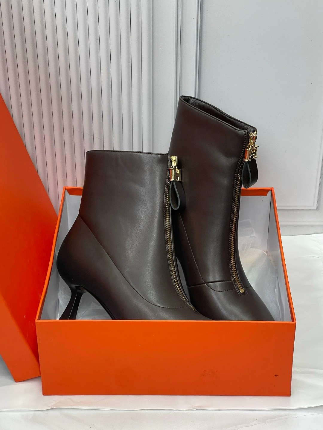 ,ботильоны hermes, женская,женские ботильоны,ботильоны