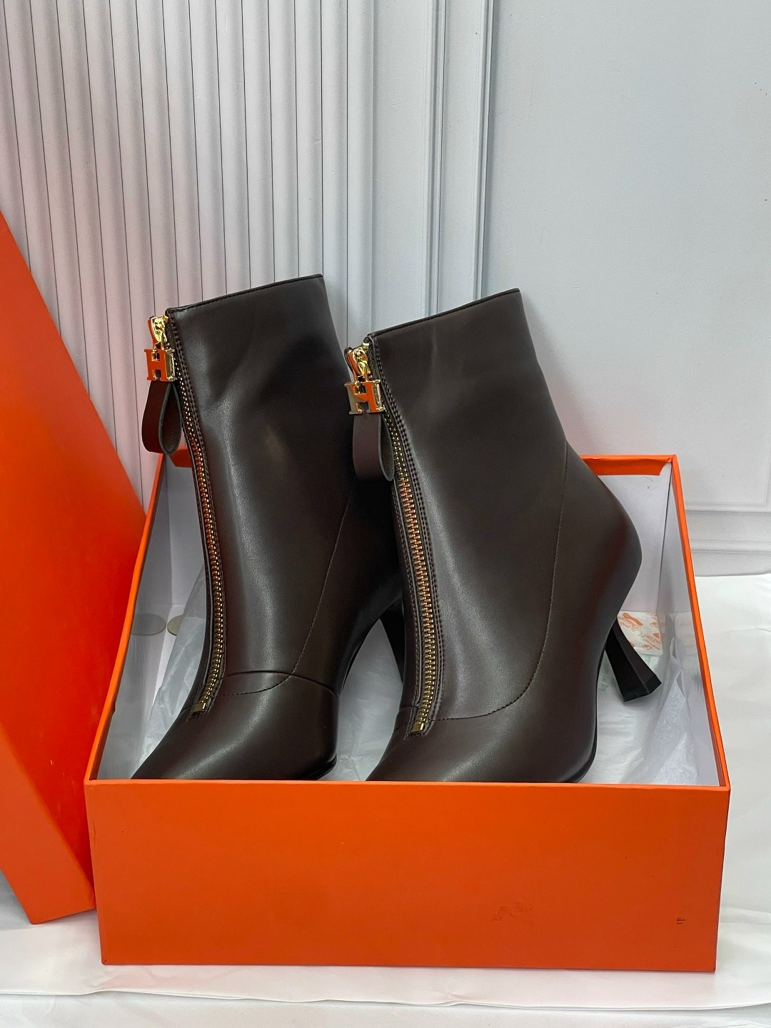 ,ботильоны hermes, женская,женские ботильоны,ботильоны