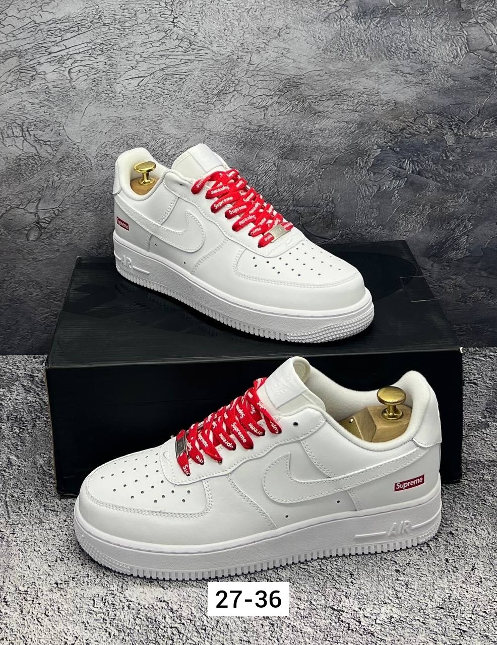 nike air force 1 low supreme white,nike air force 1 supreme,кроссовки,кроссовки nike air force 1 supreme,спортивная