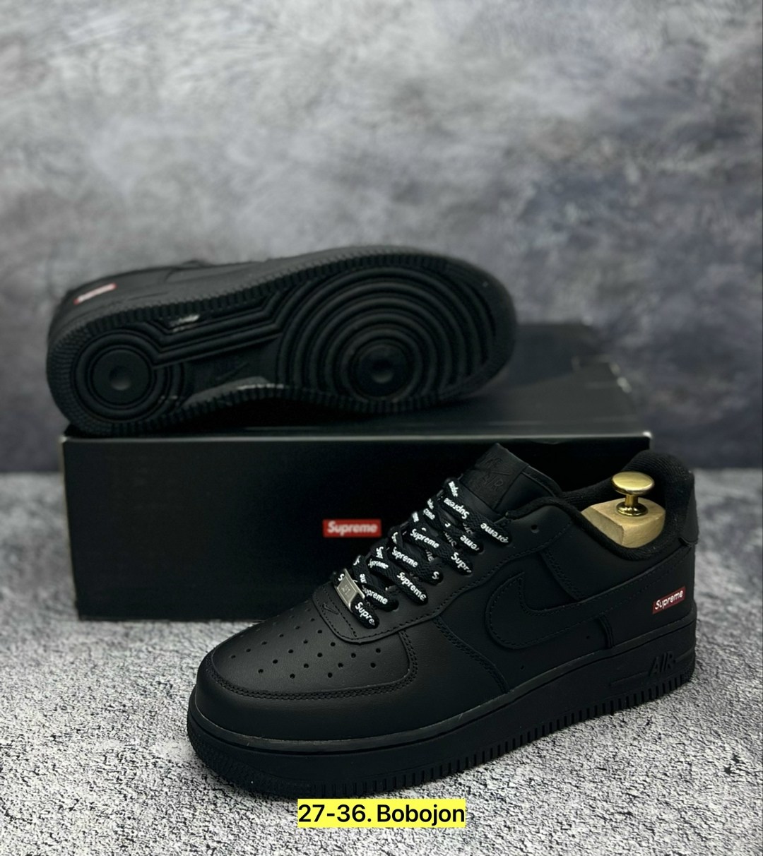 nike air force 1 low & supreme black,кроссовки nike air force 1 supreme,nike air force 1 supreme,кроссовки nike air force 1 low x supreme "black",air force 1 supreme
