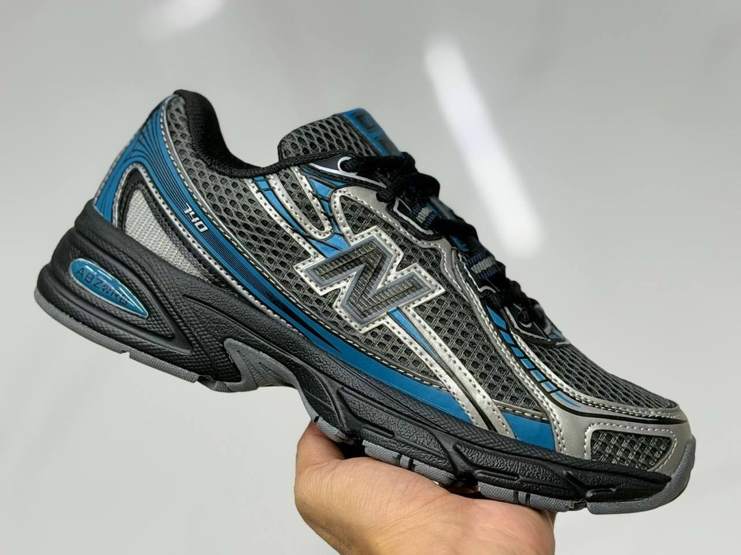 кроссовки new balance,кроссовки new balance 740,кроссовки new balance 740 big kid 'black silver metallic',кроссовки,new balance 740
