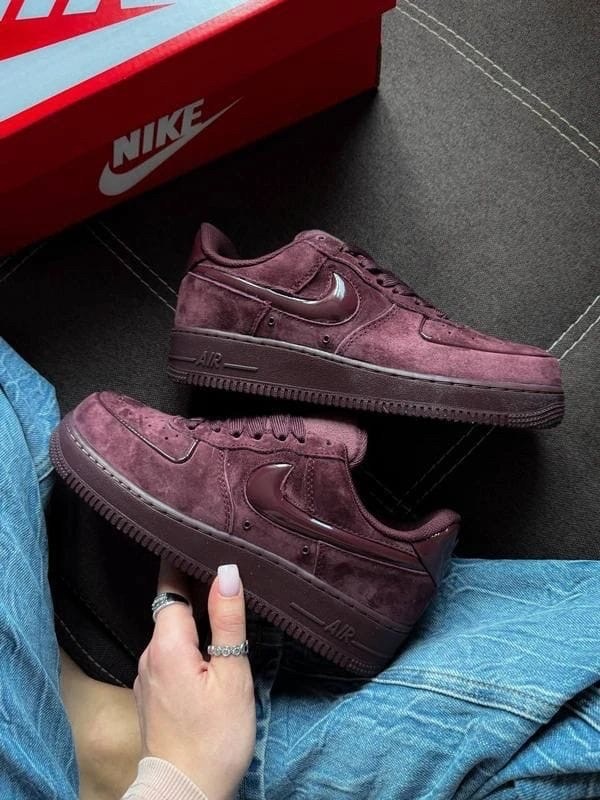кроссовки бордовые,nike air force 1 '07,кроссовки,nike air force 1 low,кроссовки nike air force 1
