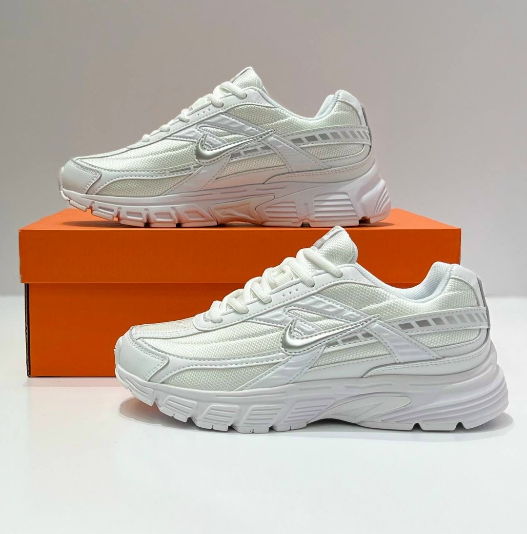 кроссовки nike initiator,женские кроссовки nike,кроссовки,кроссовки женские мужские nike initiator-white silvery,повседневные кроссовки