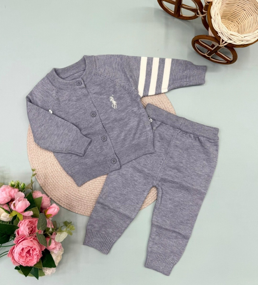 комплект вязаный,комплект одежды anilco baby,комплект одежды,костюм для малыша,комплект трикотажный