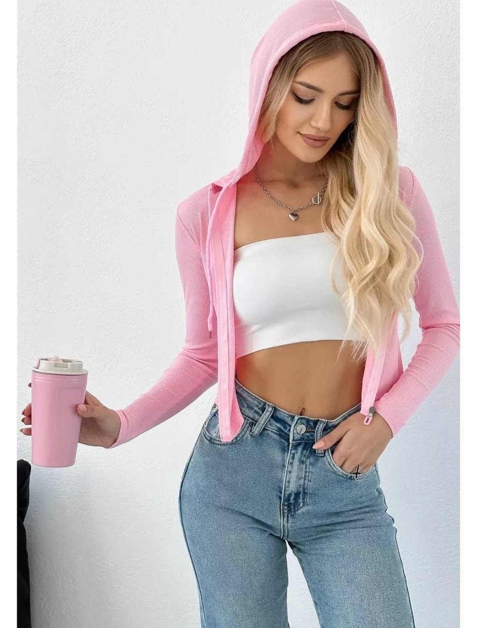 топ серый с рукавами длинными кроп на молнии farza,crop cami top with zipper front hooded jacket,женская кофта серая,кофта лапша,однотонная короткая толстовка на молнии