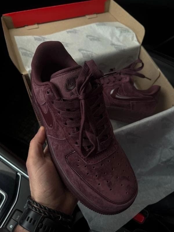 кроссовки бордовые,nike air force 1 '07,кроссовки,nike air force 1 low,кроссовки nike air force 1
