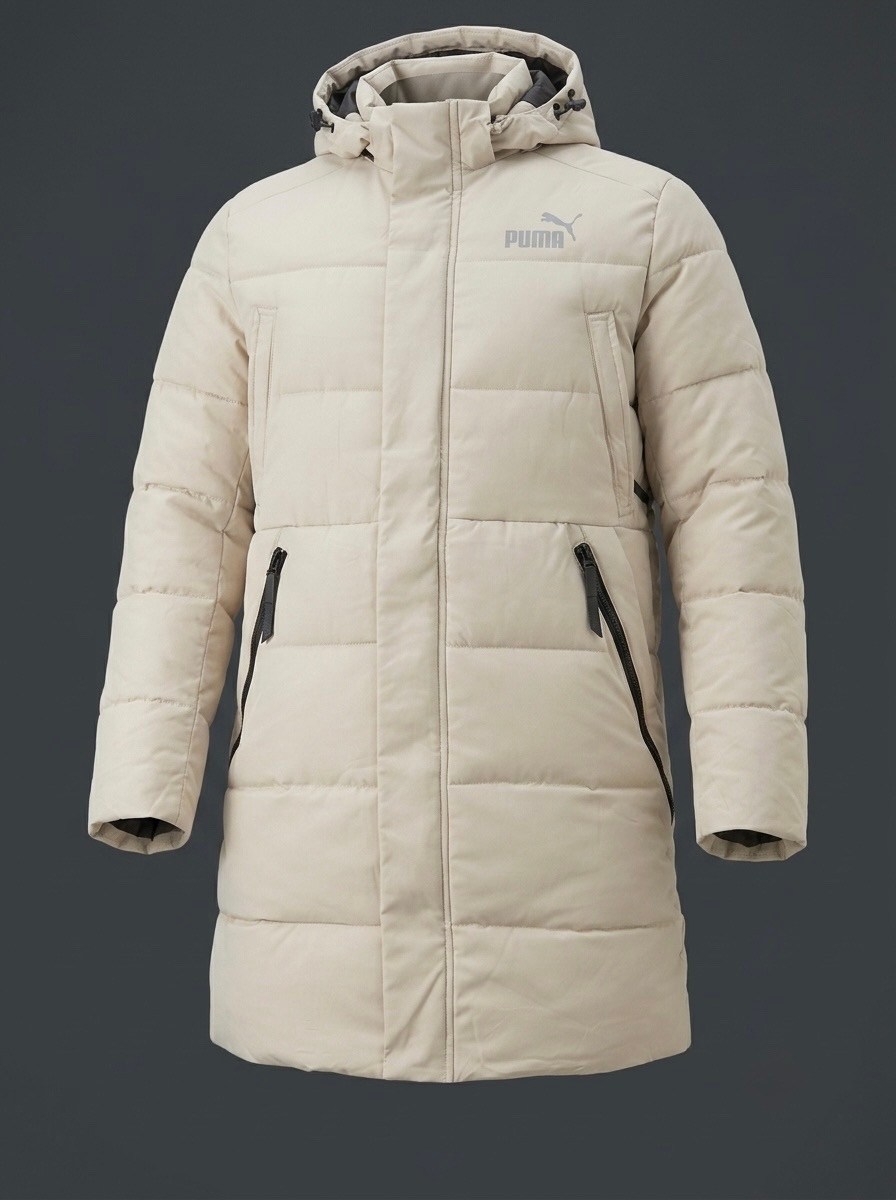 мужской пуховик puma,пуховик puma solid down coat 58446701,черные мужские пуховики puma,пуховик puma,пальто пуховое puma original