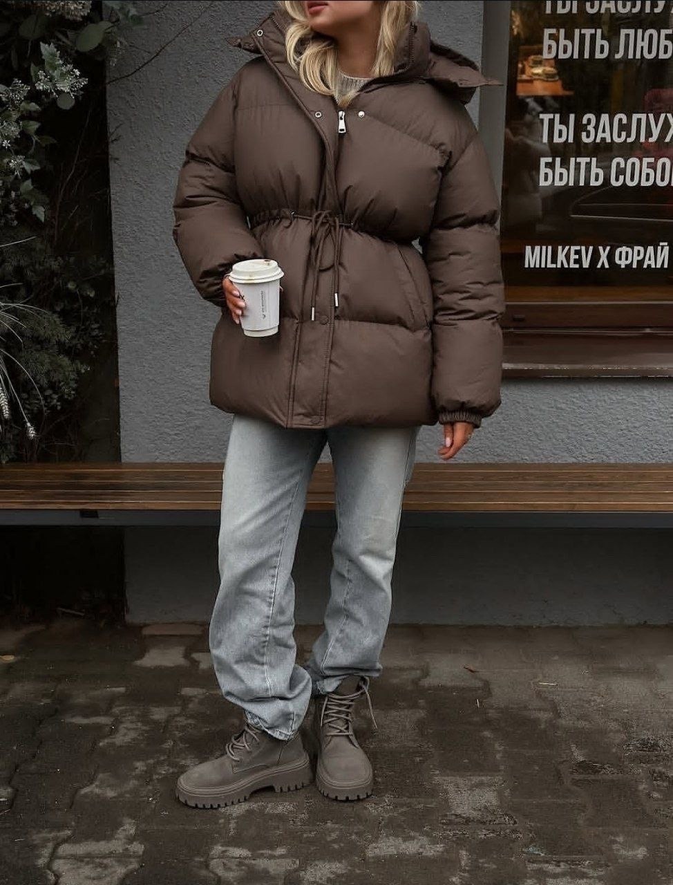 модные пуховики,куртка оверсайз,куртка оверсайз зимняя,женская зимняя куртка,куртка зимняя
