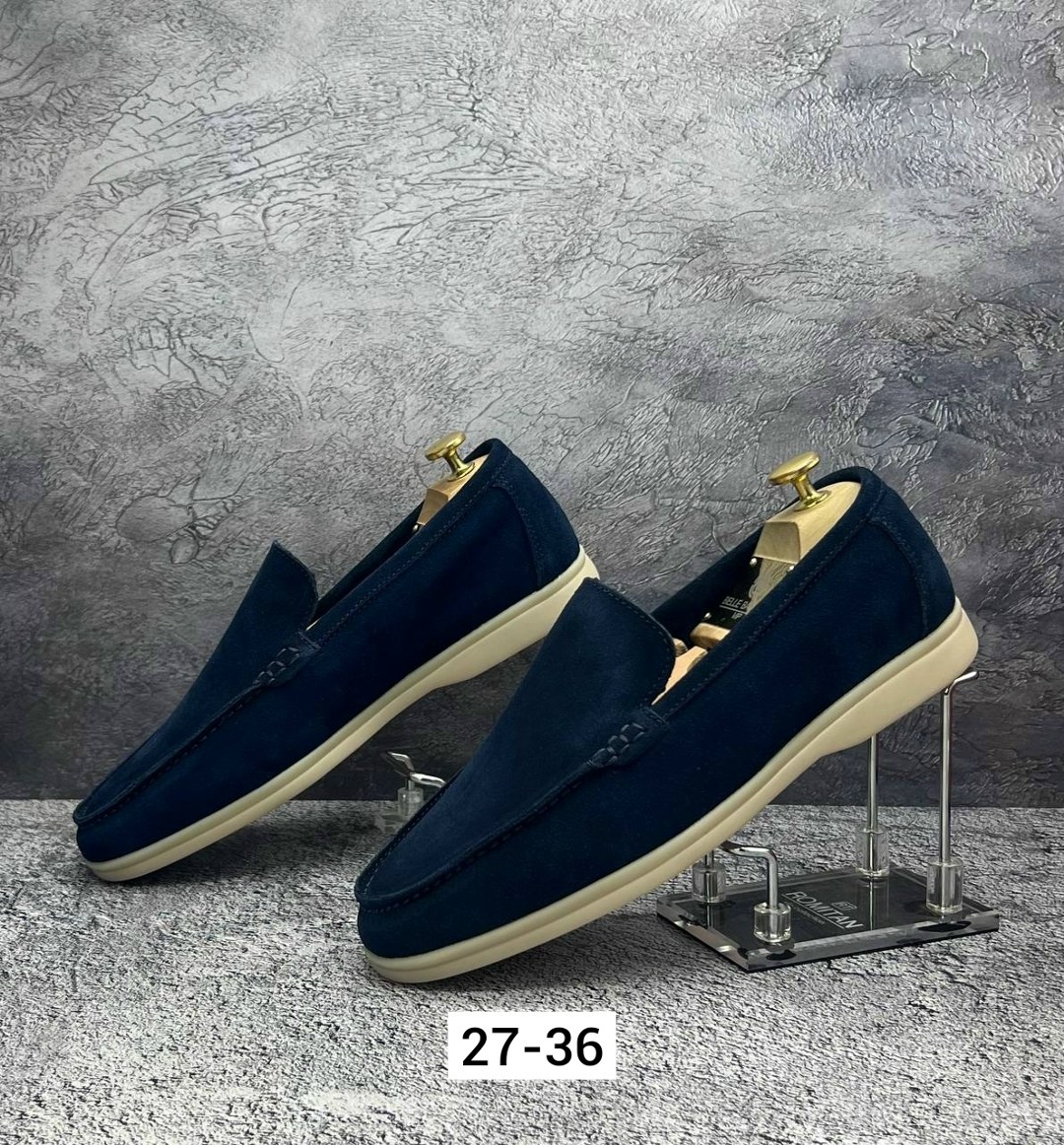 ,лоферы мужские loro piana,лоферы мужские замшевые,лоферы loro piana summer walk синие,мужские мокасины