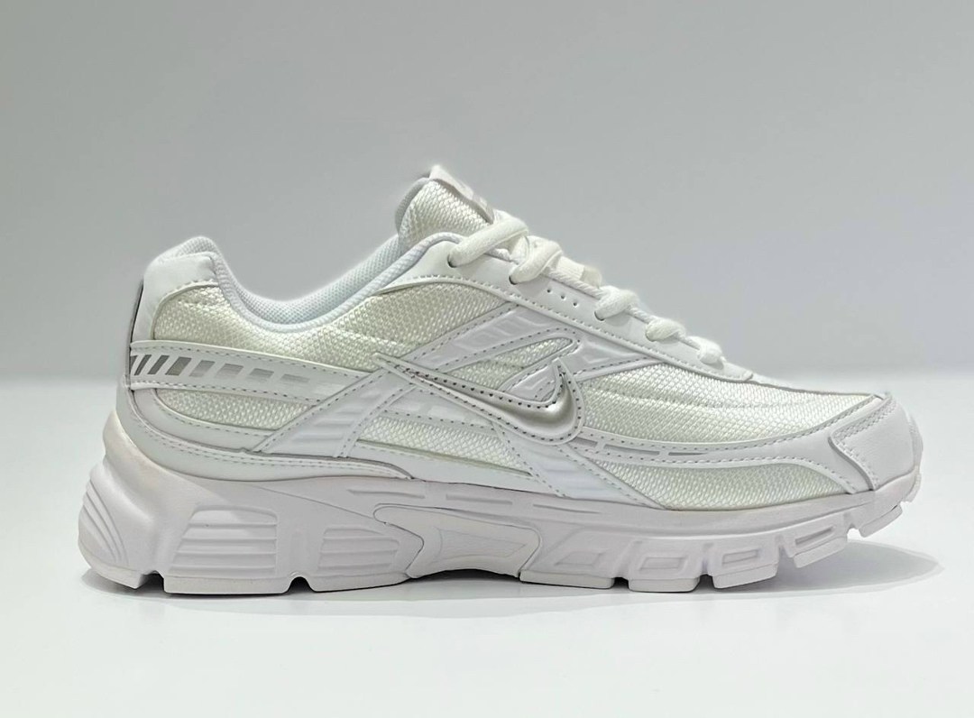 кроссовки nike initiator,женские кроссовки nike,кроссовки,кроссовки женские мужские nike initiator-white silvery,повседневные кроссовки