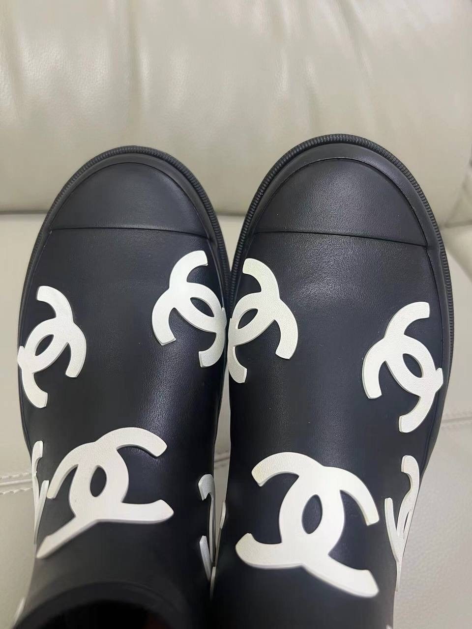 ,сапоги chanel,резиновые сапоги chanel,резиновые сапоги,сапоги резиновые женские